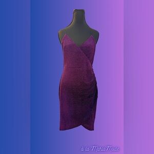Sparkly Purple Women's Dress